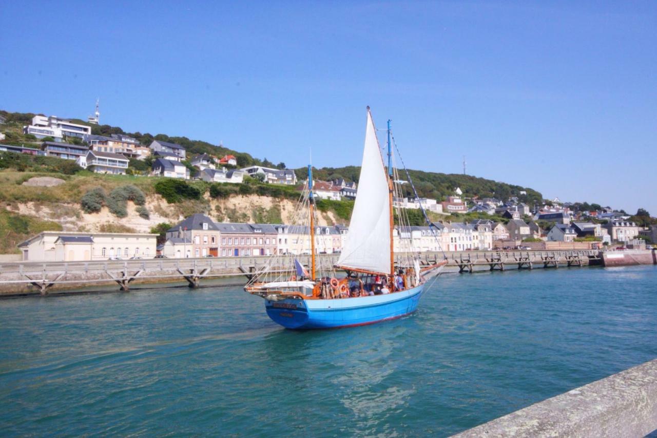 Ferienwohnung " Le Carla " Fecamp Bord De Mer Exterior foto